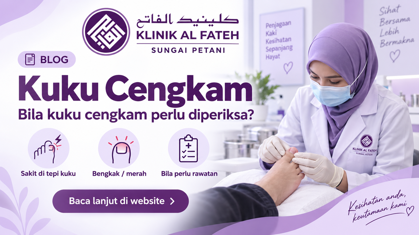Kuku Cengkam Berdarah: Bila Nak Buang?